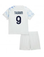 Otroške Nogometnih dresov Inter Milan Marcus Thuram #9 Gostujoči 2025-26 Kratki rokavi (+ hlače)